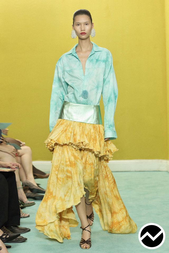 Jacques Wei, SS27 womenswear, Hip Length Blouse, look 8