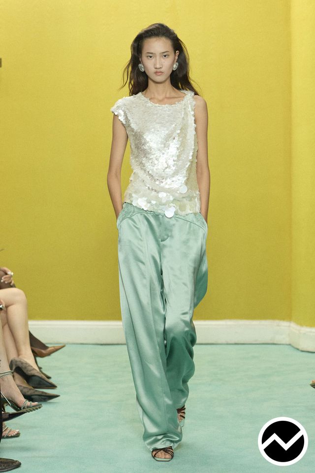 Jacques Wei, SS27 womenswear, Matcha, look 32
