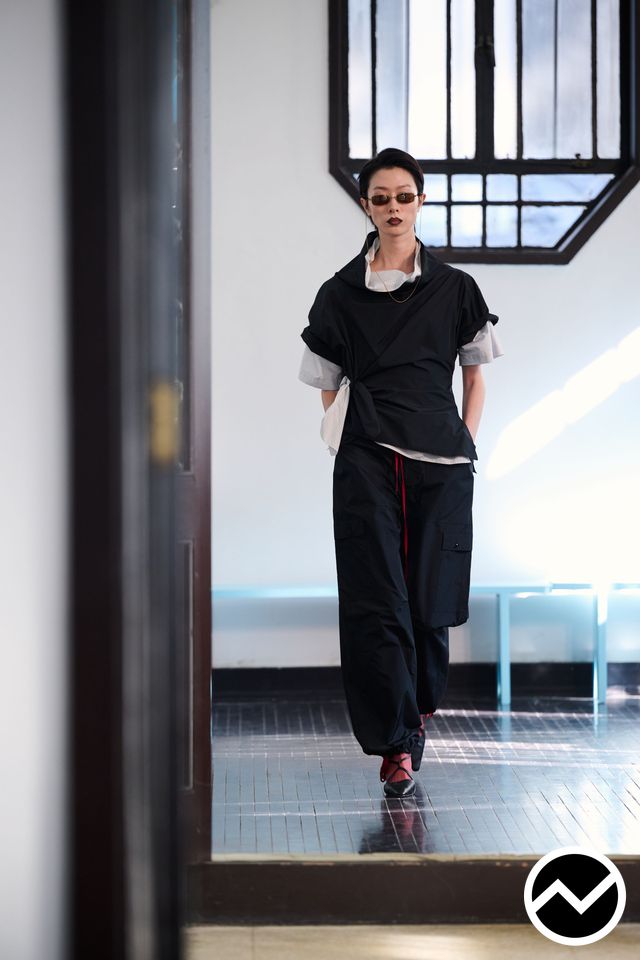 Samuel Guì Yang, SS27 womenswear, Techwear, look 3