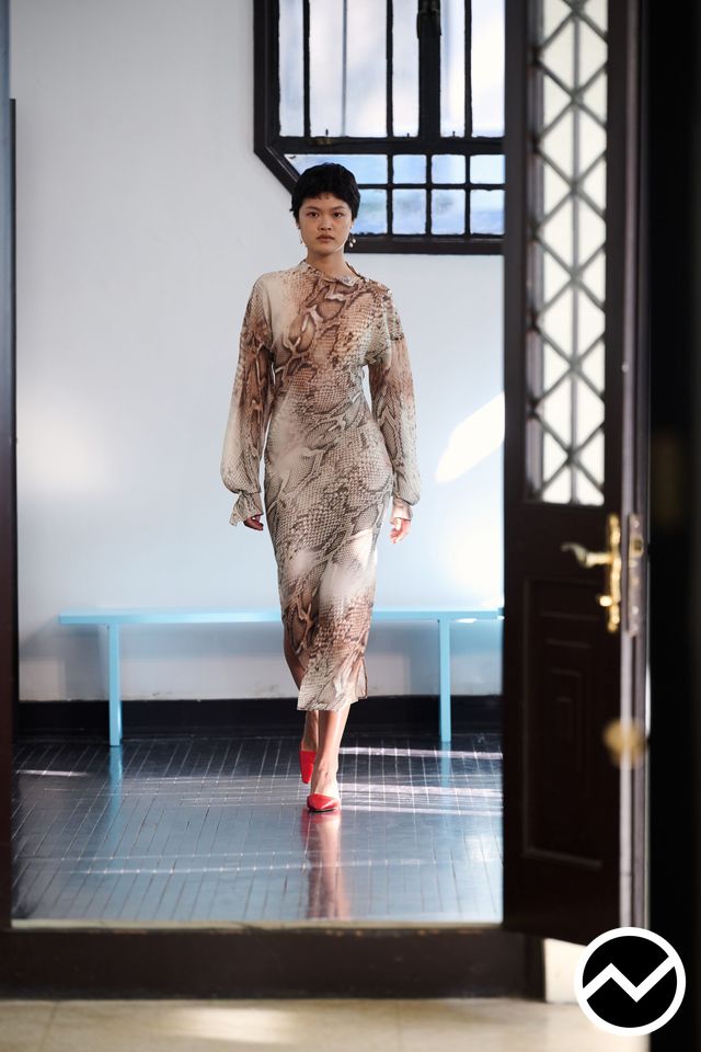 Samuel Guì Yang, SS27 womenswear, Mob Wife, look 5