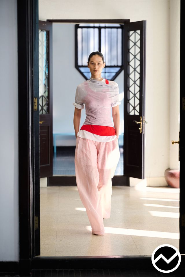 Samuel Guì Yang, SS27 womenswear, Hip Length Blouse, look 9
