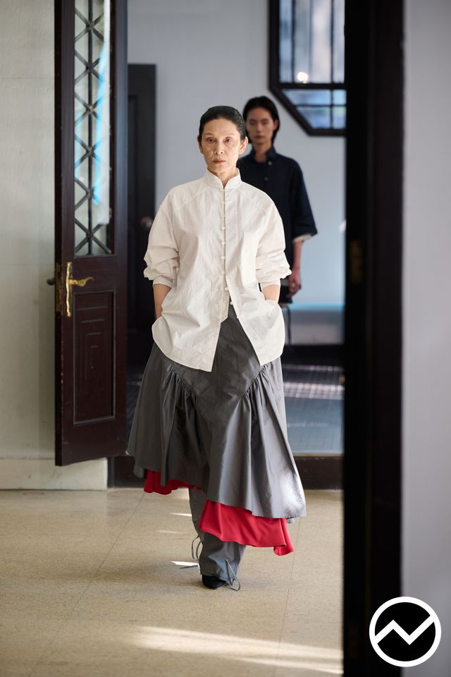 Samuel Guì Yang, SS27 womenswear, Sculptural, look 18