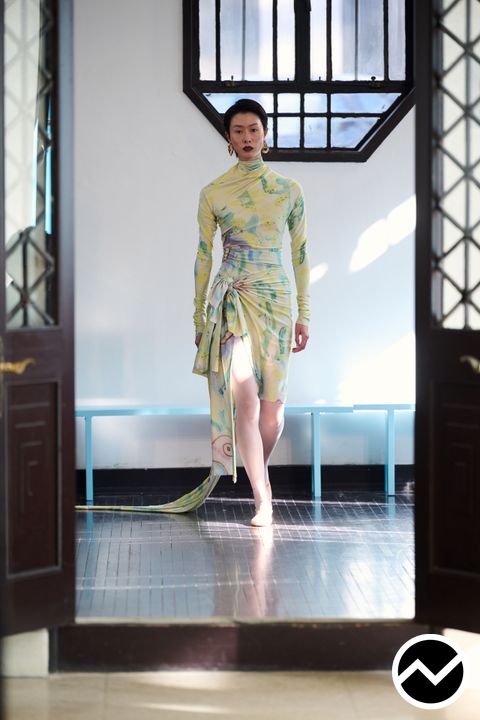 Samuel Guì Yang, SS27 womenswear, Sculptural, look 26