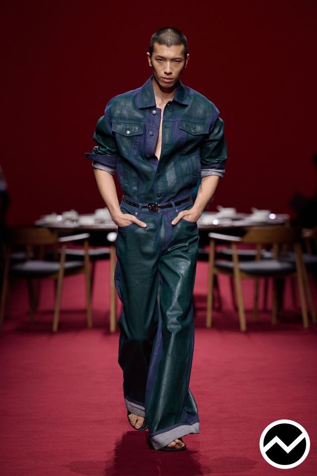 Shao, SS27 menswear, Heritage Workwear, look 8