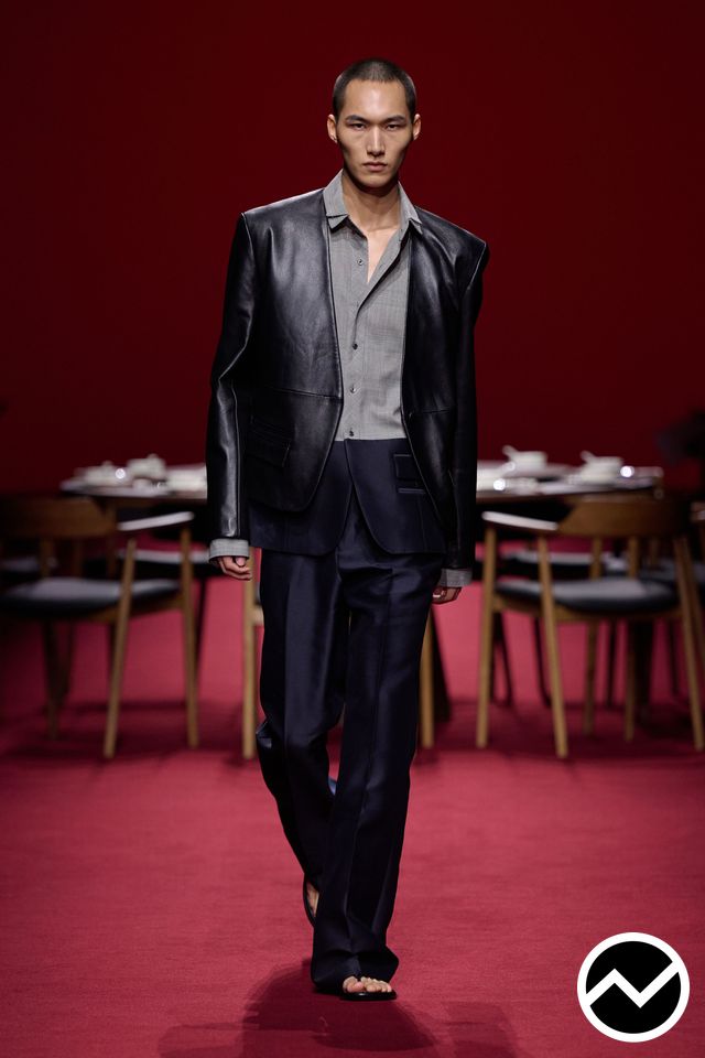 Shao, SS27 menswear, Leather, look 15