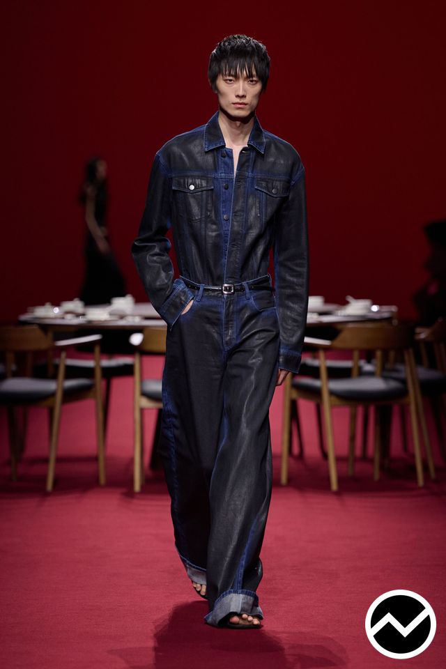 Shao, SS27 menswear, High-Rise Jeans, look 25