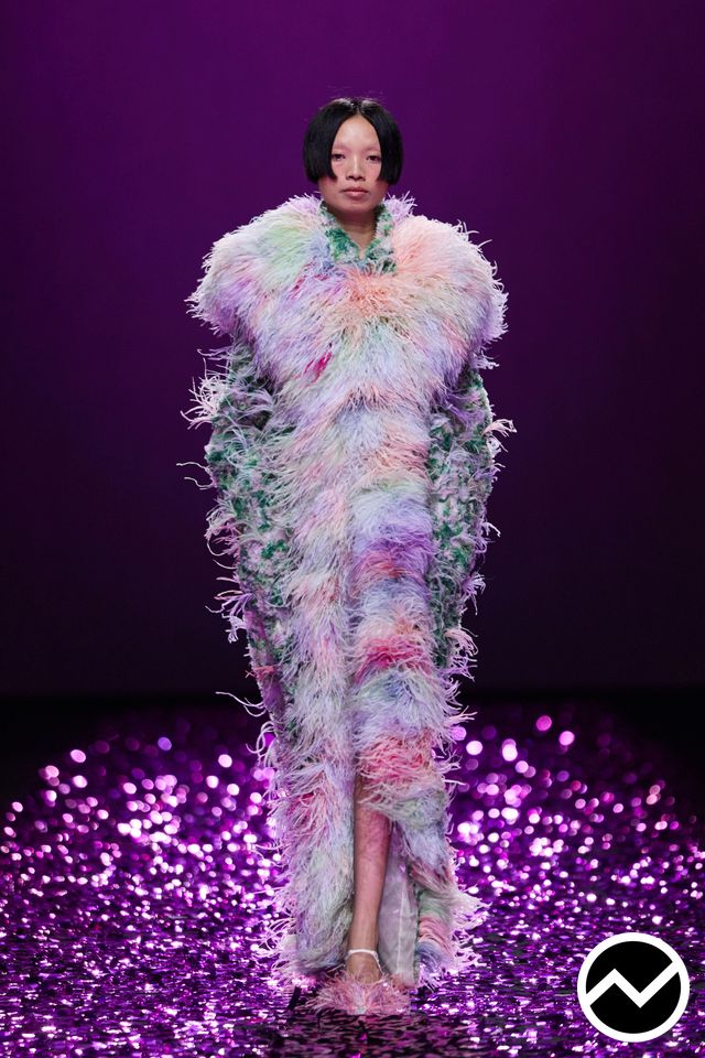 Shuting Qiu, SS27 womenswear, Sculptural, look 36