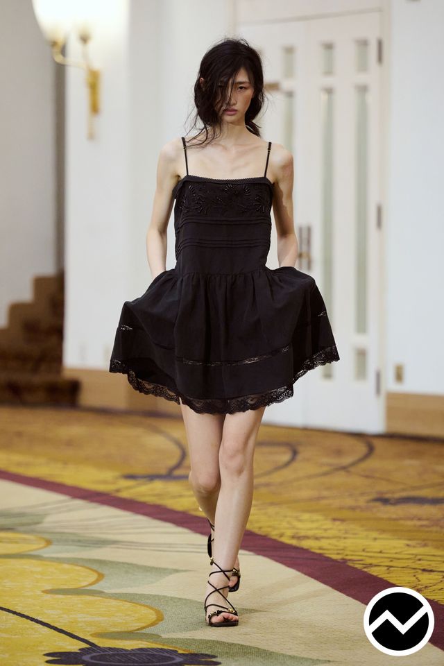 Xu Zhi, SS27 womenswear, Scalloped Dress, look 7