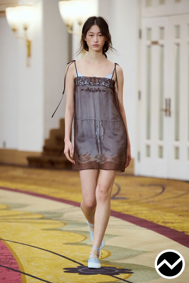 Xu Zhi, SS27 womenswear, Slip Dress, look 10