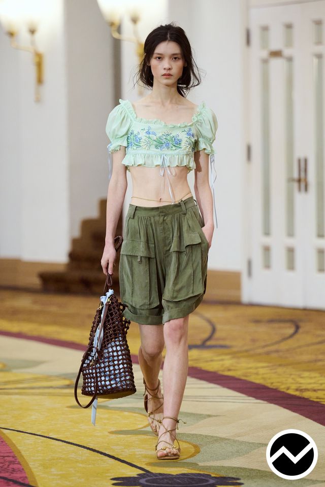 Xu Zhi, SS27 womenswear, Seafoam, look 14