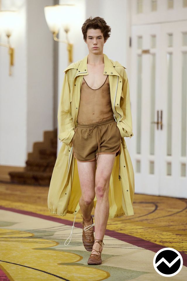 Xu Zhi, SS27 menswear, Split Shorts, look 20