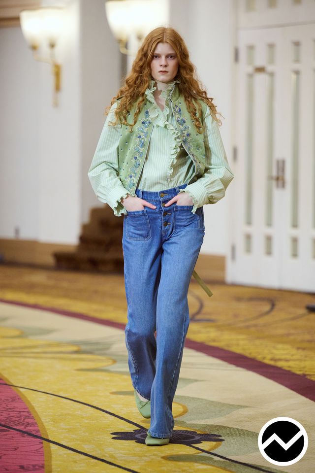 Xu Zhi, SS27 womenswear, Mint, look 35