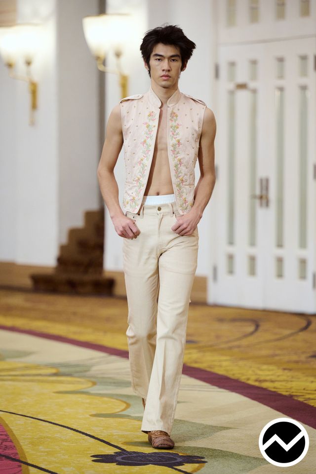 Xu Zhi, SS27 menswear, Zip Up Vest, look 38