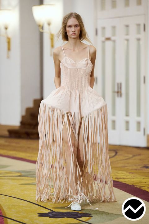 Xu Zhi, SS27 womenswear, Dropped Dress, look 47
