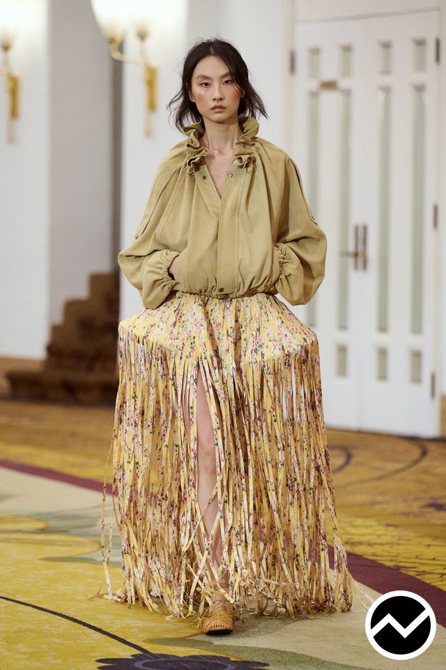 Xu Zhi, SS27 womenswear, Champagne, look 48
