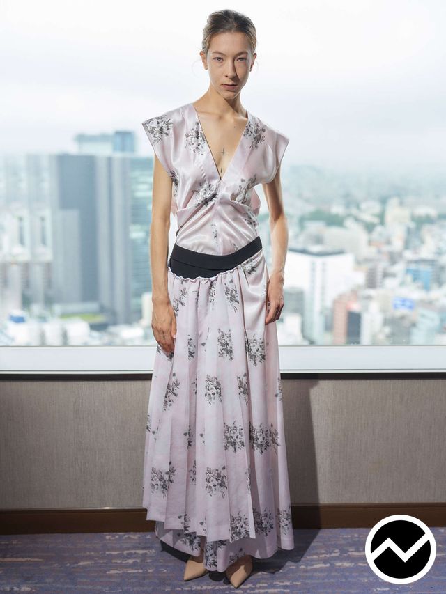 Akikoaoki, SS27 womenswear, Avant-Garde, look 1