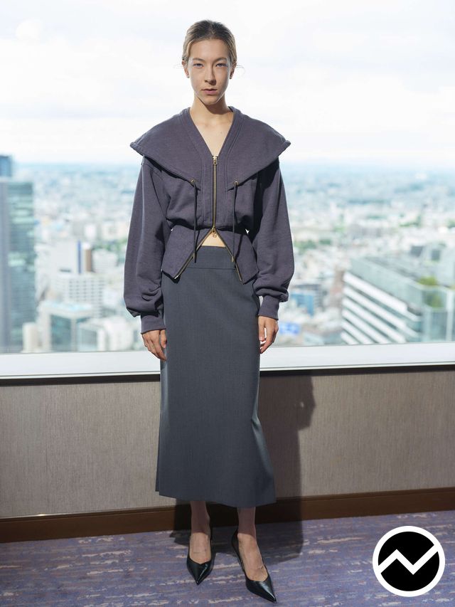 Akikoaoki, Akikoaoki SS27 womenswear, look 12