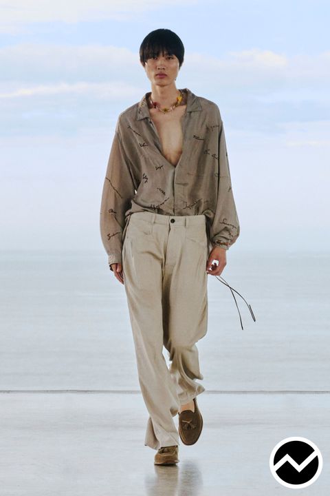 Ancellm, SS27 menswear, Twill, look 7