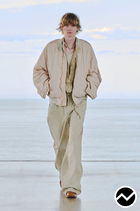 Ancellm, SS27 menswear, Drop Shoulder Jacket, look 9