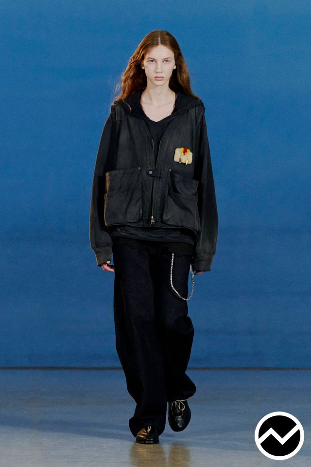 Ancellm, SS27 menswear, Worker Jacket, look 30