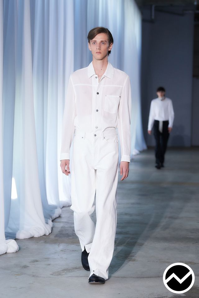 Attachment SS27 menswear, look 1