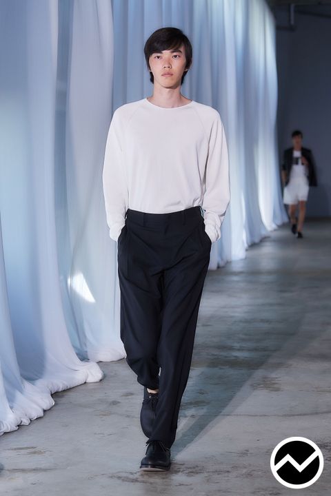 Attachment, SS27 menswear, White, look 25