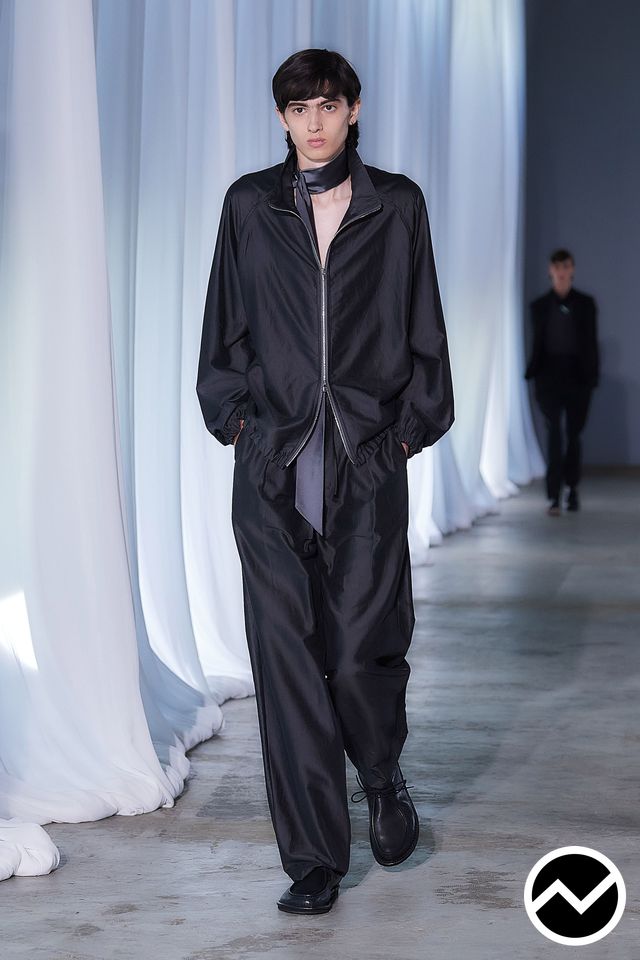 Attachment, SS27 menswear, Parachute, look 32