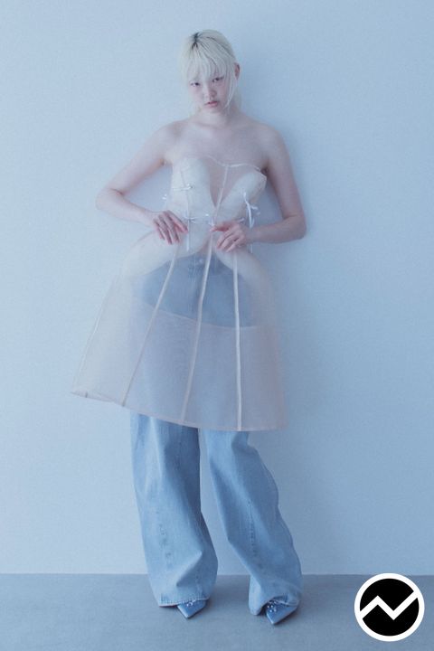 Chika Kisada SS27 womenswear, look 1