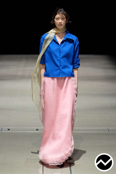 Eitaro, SS27 womenswear, Mid-Rise Skirts, look 9