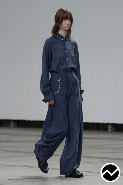Hyke, SS27 menswear, Side Pocket Pants, look 1