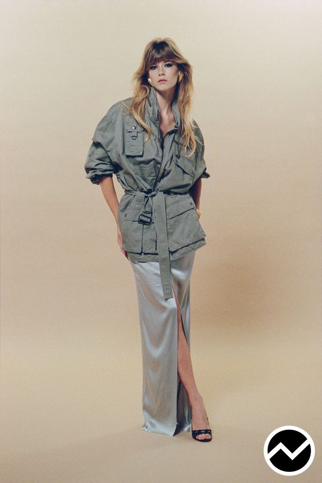 Keisukeyoshida, SS27 womenswear, Drop Shoulder Jacket, look 23