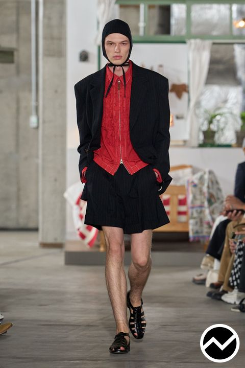 Khoki SS27 menswear, look 1