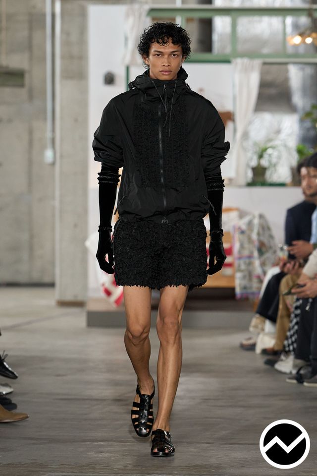 Khoki, SS27 menswear, Parachute, look 2