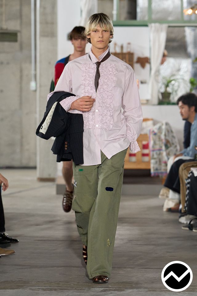 Khoki, SS27 menswear, Midnight Blue, look 20