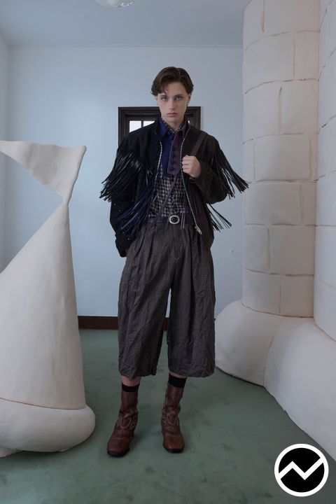 Masu, SS27 menswear, Drop Shoulder Jacket, look 5