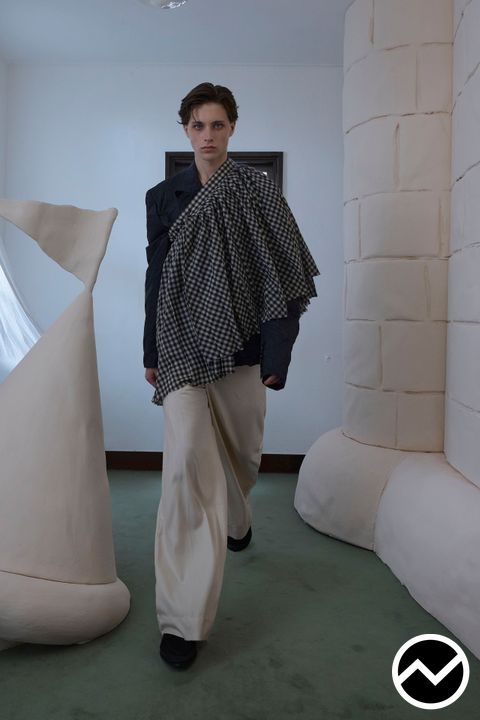 Masu, SS27 menswear, Checked, look 30