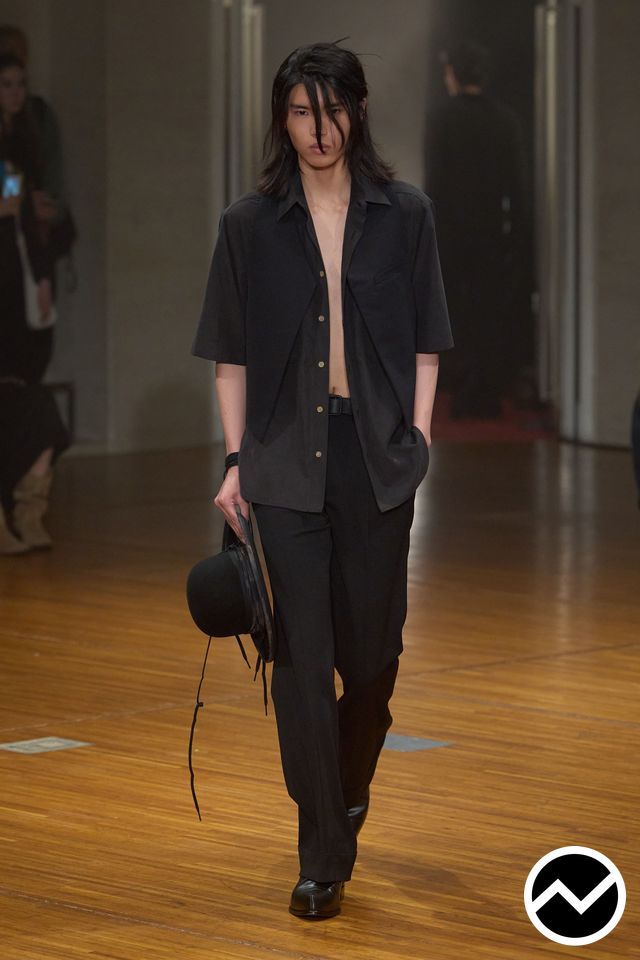 Orimi, SS27 menswear, Poplin, look 20