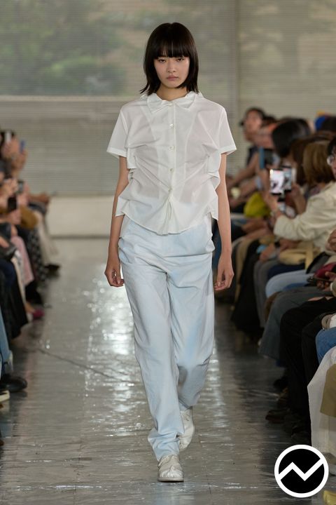 Pillings, SS27 womenswear, Buttoned Shirts, look 6