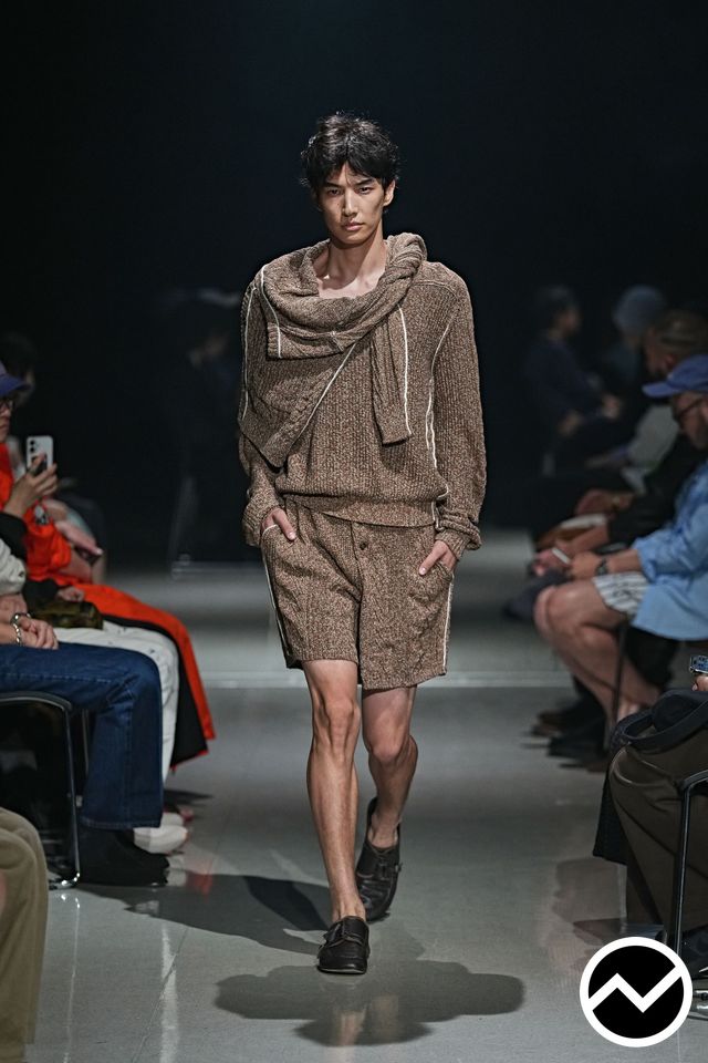 Sonia Carrasco, SS27 menswear, Cable Knit, look 20
