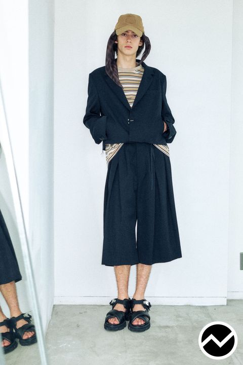 Tamme, SS27 menswear, Wide Leg Pants, look 13