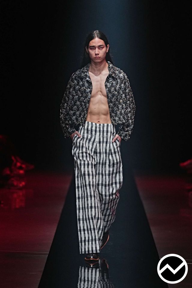 Wisharawish, SS27 menswear, Drop Shoulder Jacket, look 18