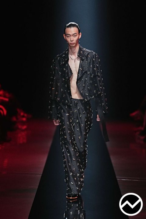 Wisharawish, SS27 menswear, Dark Romance, look 21