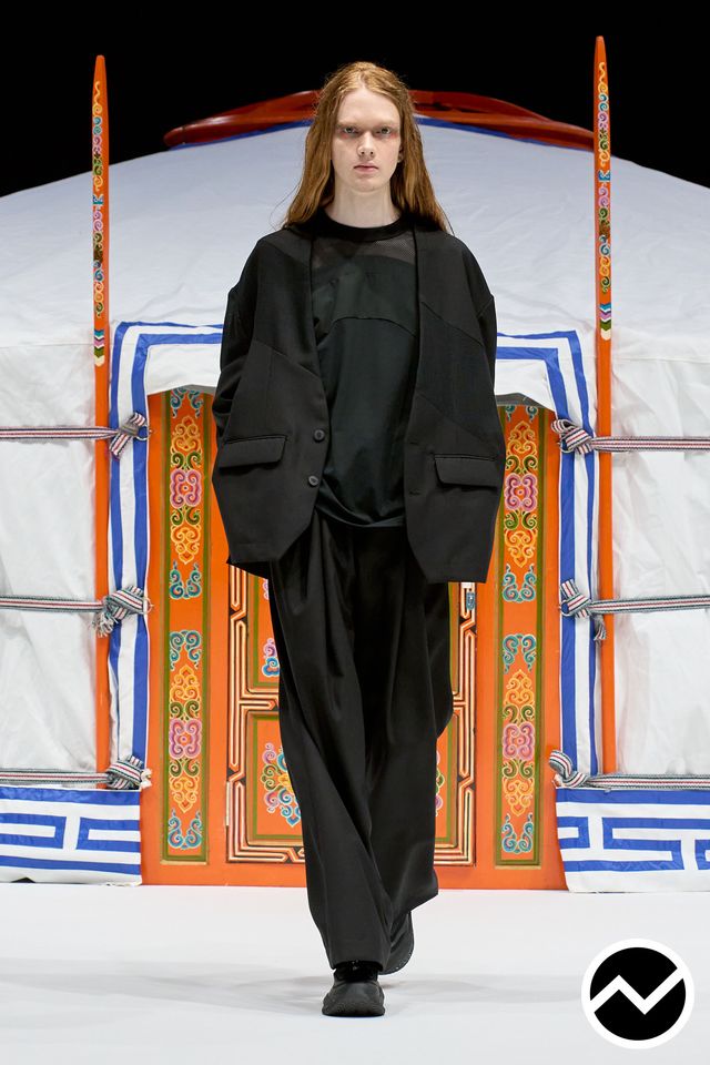 Yoshiokubo, SS27 menswear, Blazer, look 7