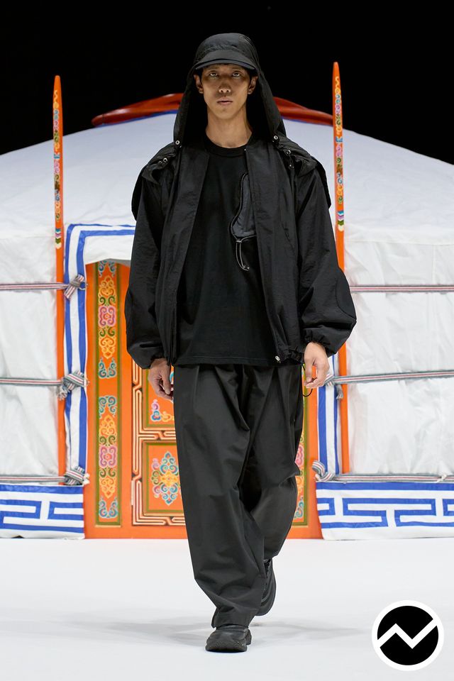 Yoshiokubo, Yoshiokubo SS27 menswear, look 14