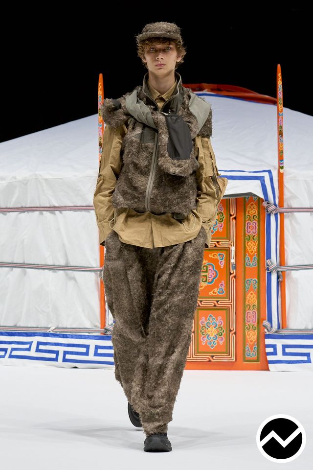 Yoshiokubo, Yoshiokubo SS27 menswear, look 18