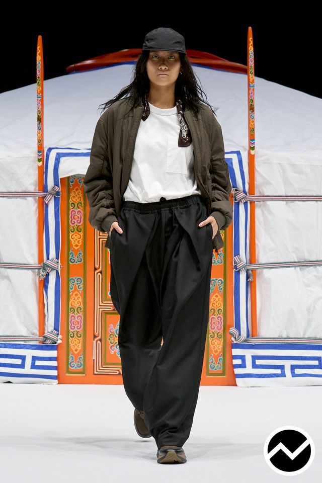 Yoshiokubo, SS27 menswear, Androgynous, look 26