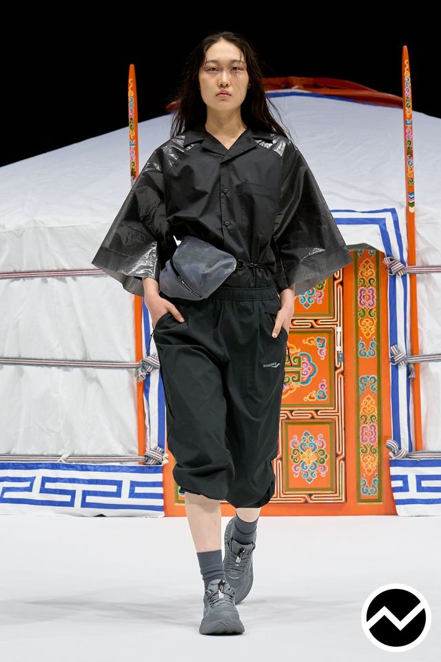 Yoshiokubo, SS27 menswear, Parachute, look 28