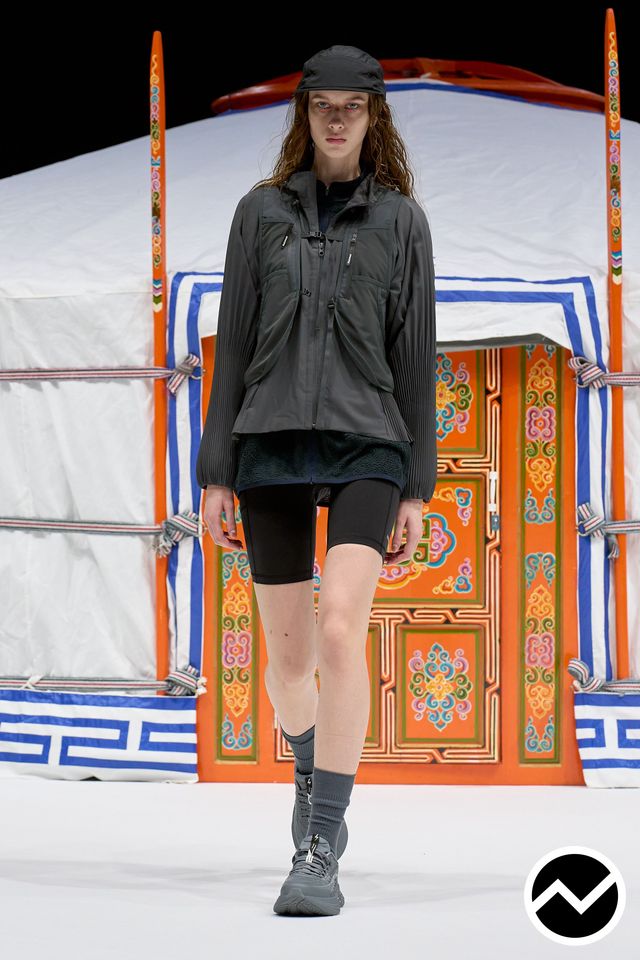 Yoshiokubo SS27 womenswear, look 46