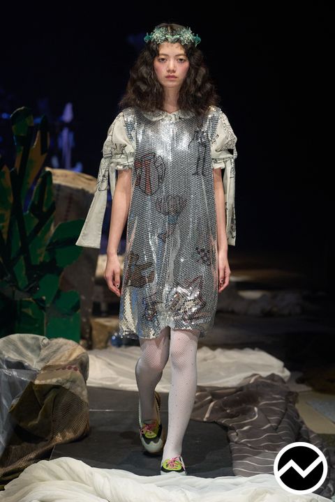 Yushokobayashi SS27 womenswear, look 1