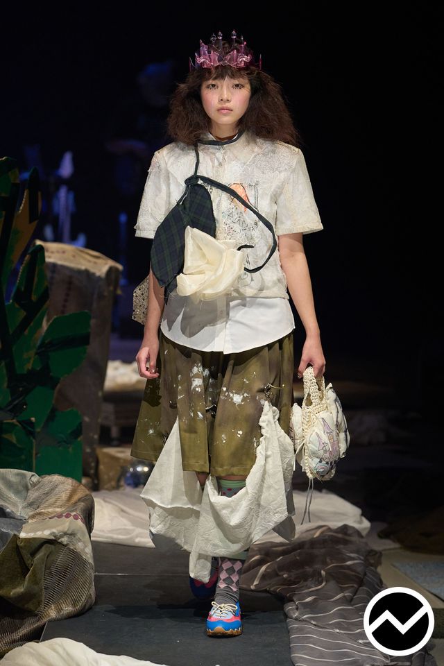 Yushokobayashi, SS27 womenswear, Avant-Garde, look 3